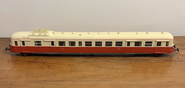 Autorail X 2800 AMJL laiton  module son – Échelle 0 (1/43,5) – SNCF 