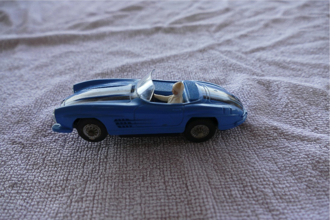 MERCEDES CABRIOLET 300 SL  SPORT BLEU TAMPO JOUEF RÉF 351