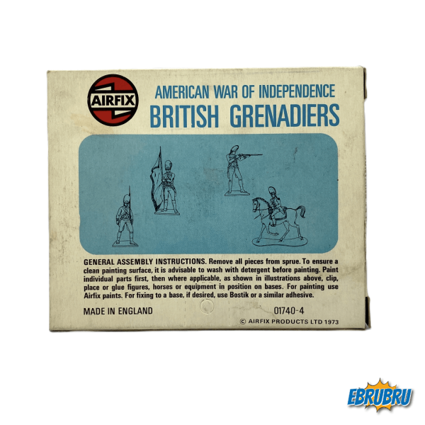 American War - British Grenadiers AIRFIX Blue Box (Sans fenêtre) Type 3 S40