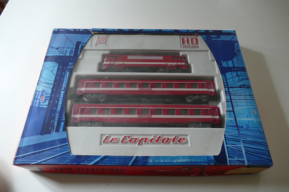 JOUEF COFFRET TRAIN LE CAPITOLE SNCF  M 759 E