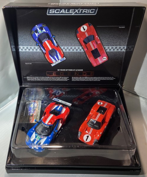 FORD LES 50 ANS AU MANS SCALEXTRIC REF C3893A  FORD MKIV & GT GTE