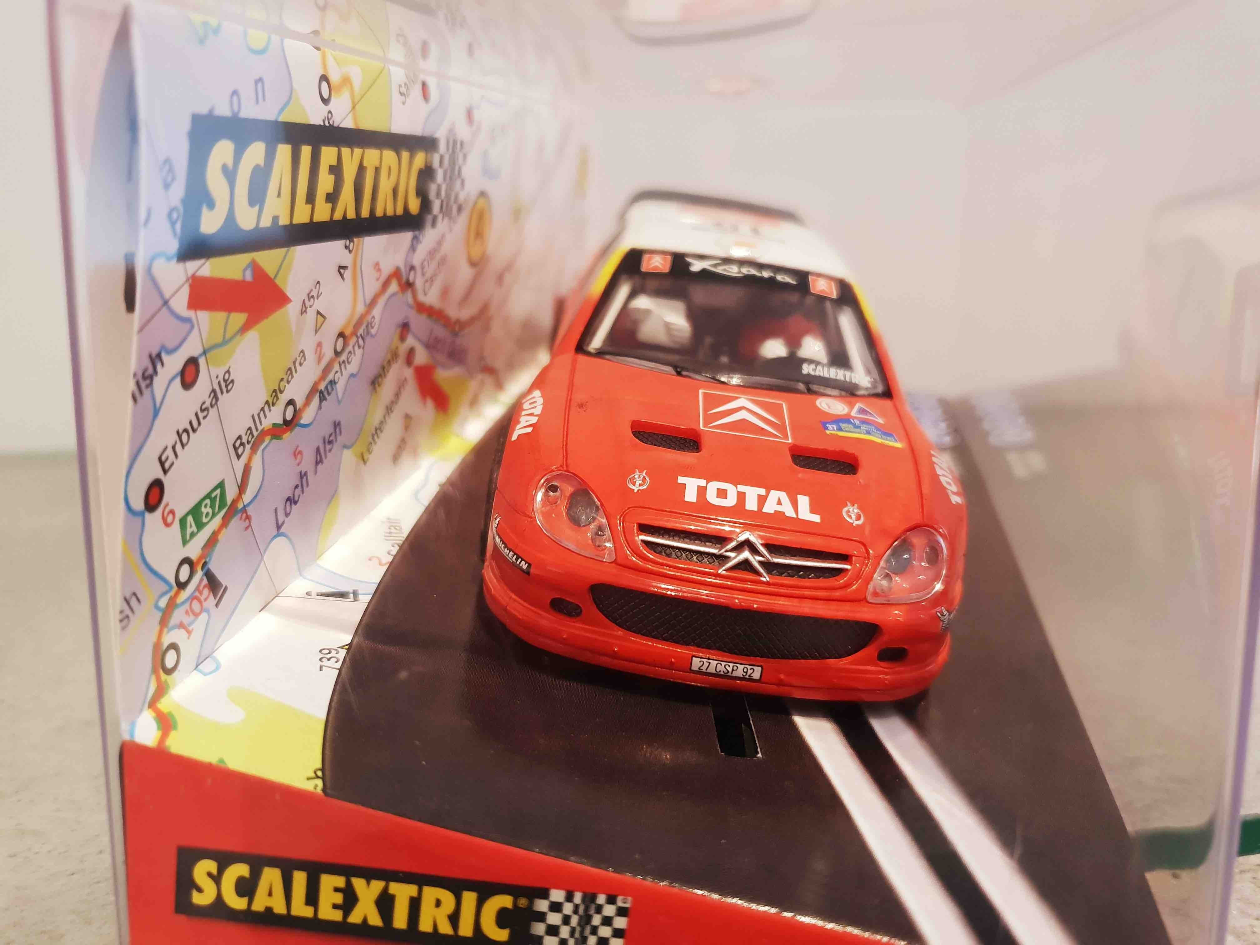 SCALEXTRIC 6077 CITROEN XSARA WRC COSTA BRAVA 2001