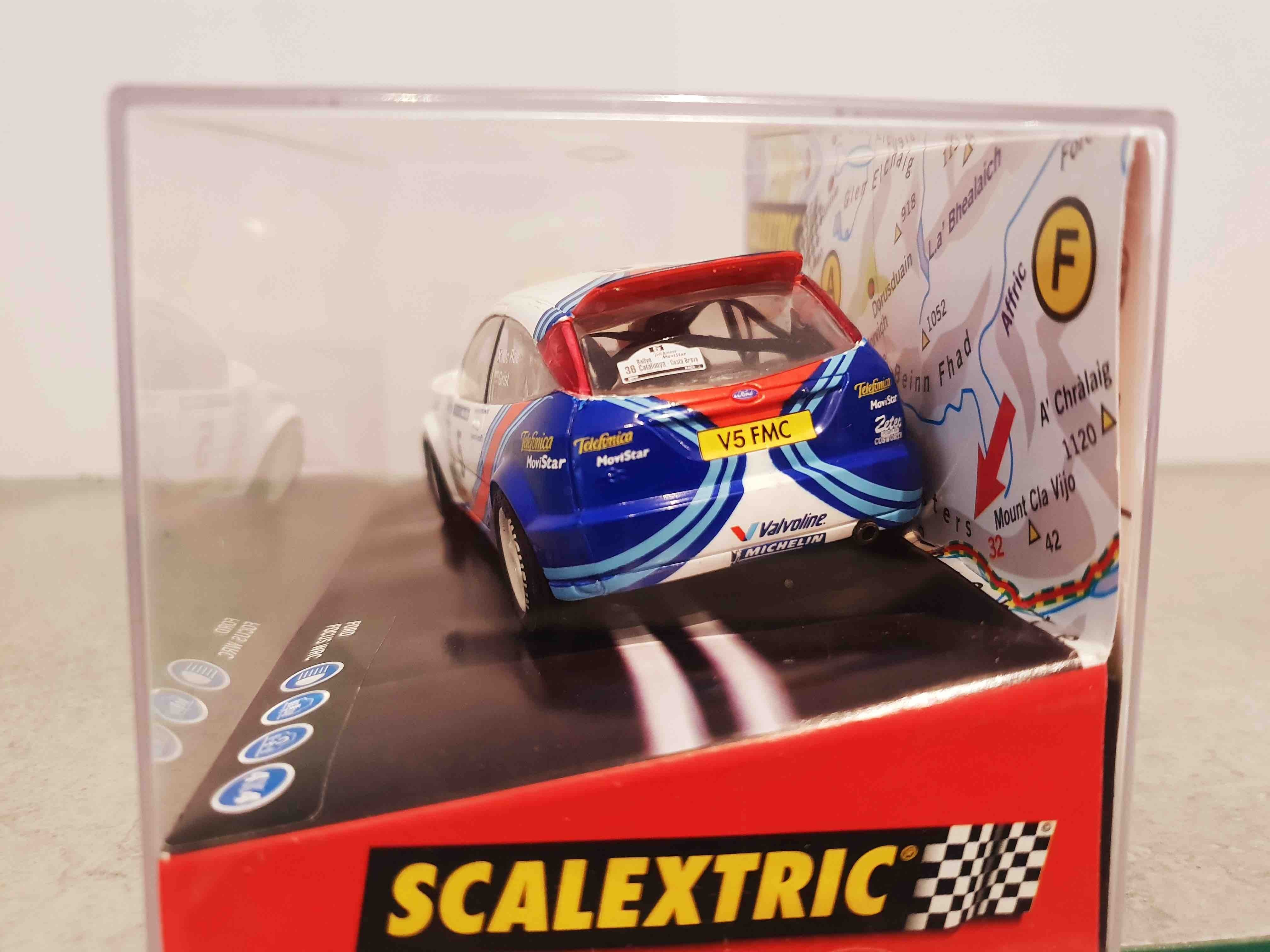 SCALEXTRIC 6050 FORD FOCUS COSTA BRAVA 2000