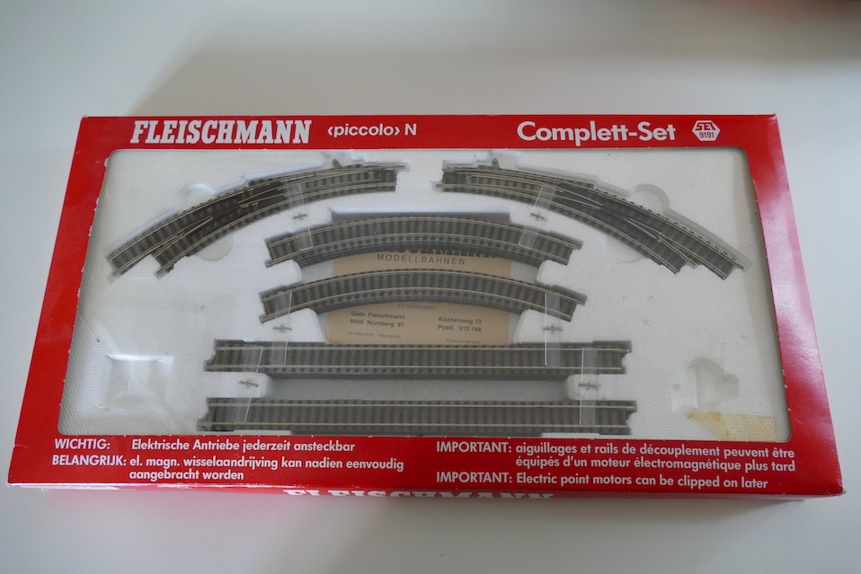 FLEISCHMANN PICCOLO N 9191 COMPLETT SET SCALE  1/160  N