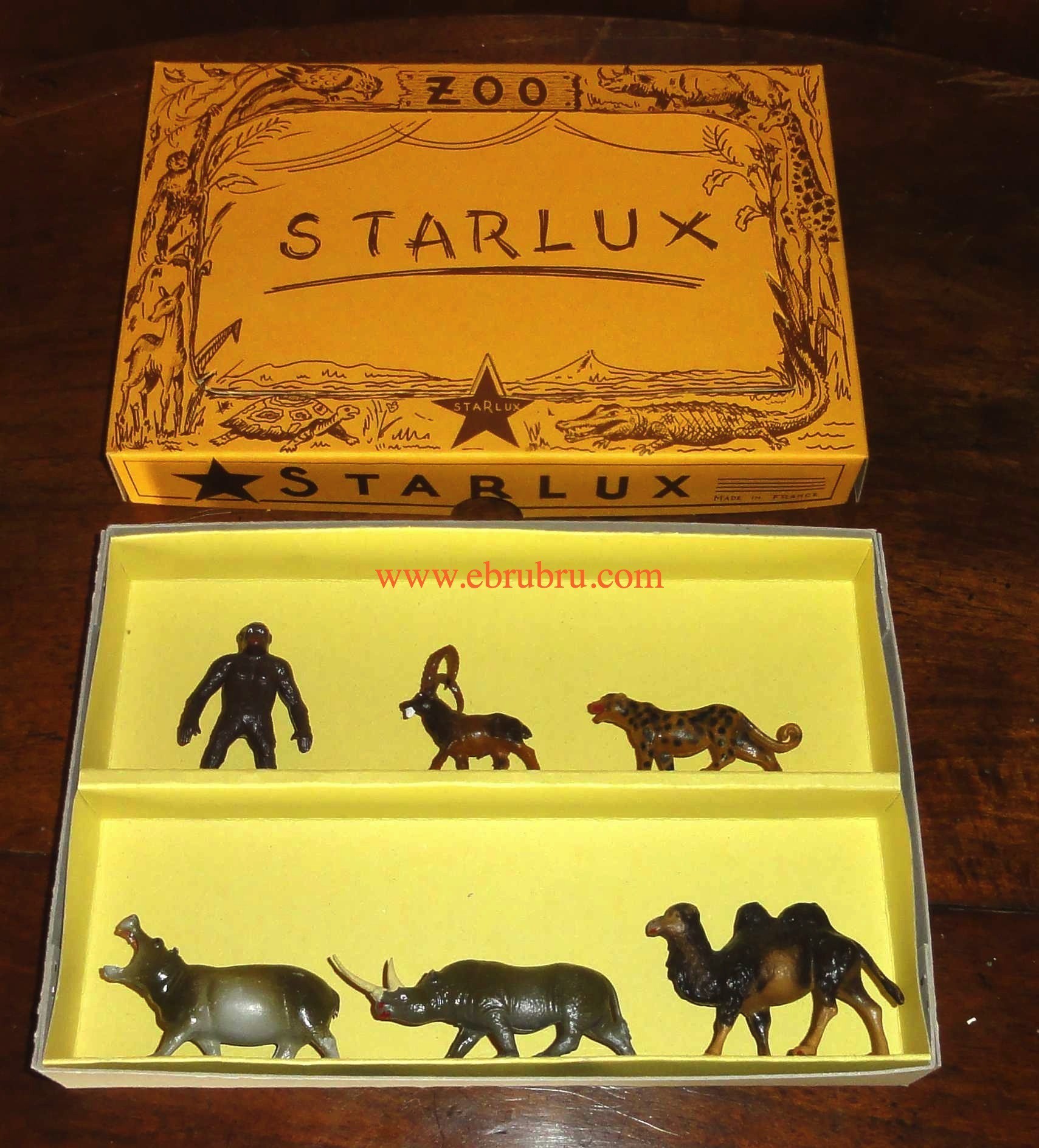 Boite animaux Starlux ZOO