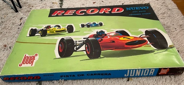 COFFRET JOUEF JUNIOR BRM F1 ROUGE ET JAUNE SPAIN REF 395