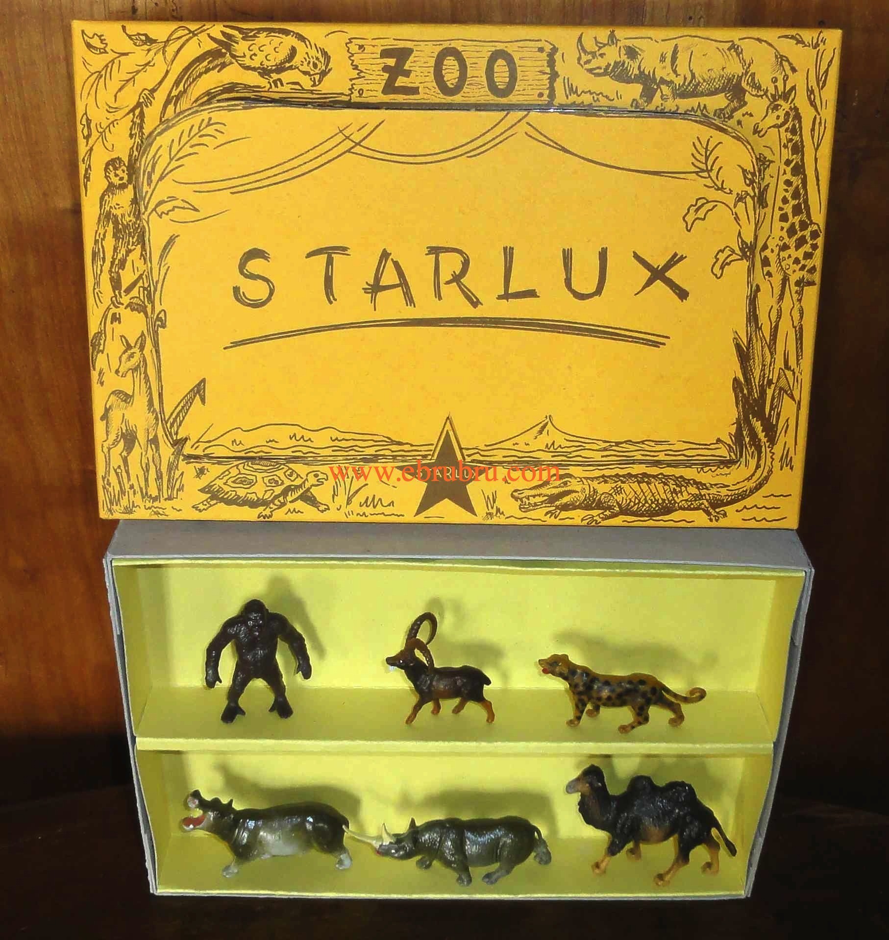 Boite animaux Starlux ZOO