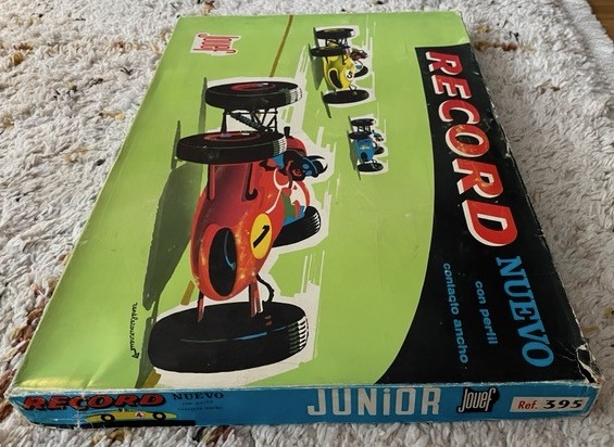 COFFRET JOUEF JUNIOR BRM F1 ROUGE ET JAUNE SPAIN REF 395