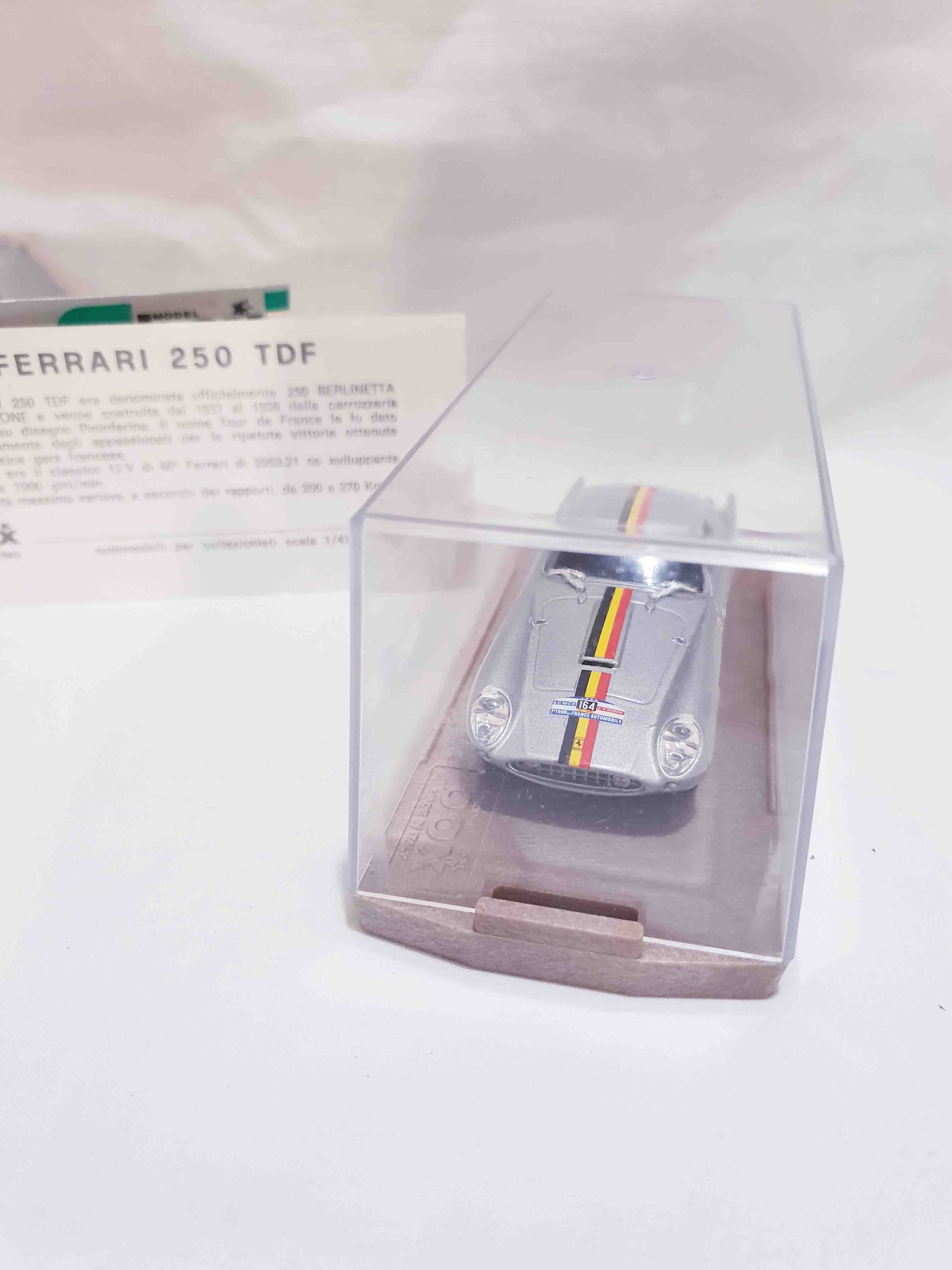 FERRARI 250 TDF 8431 MODEL BOX