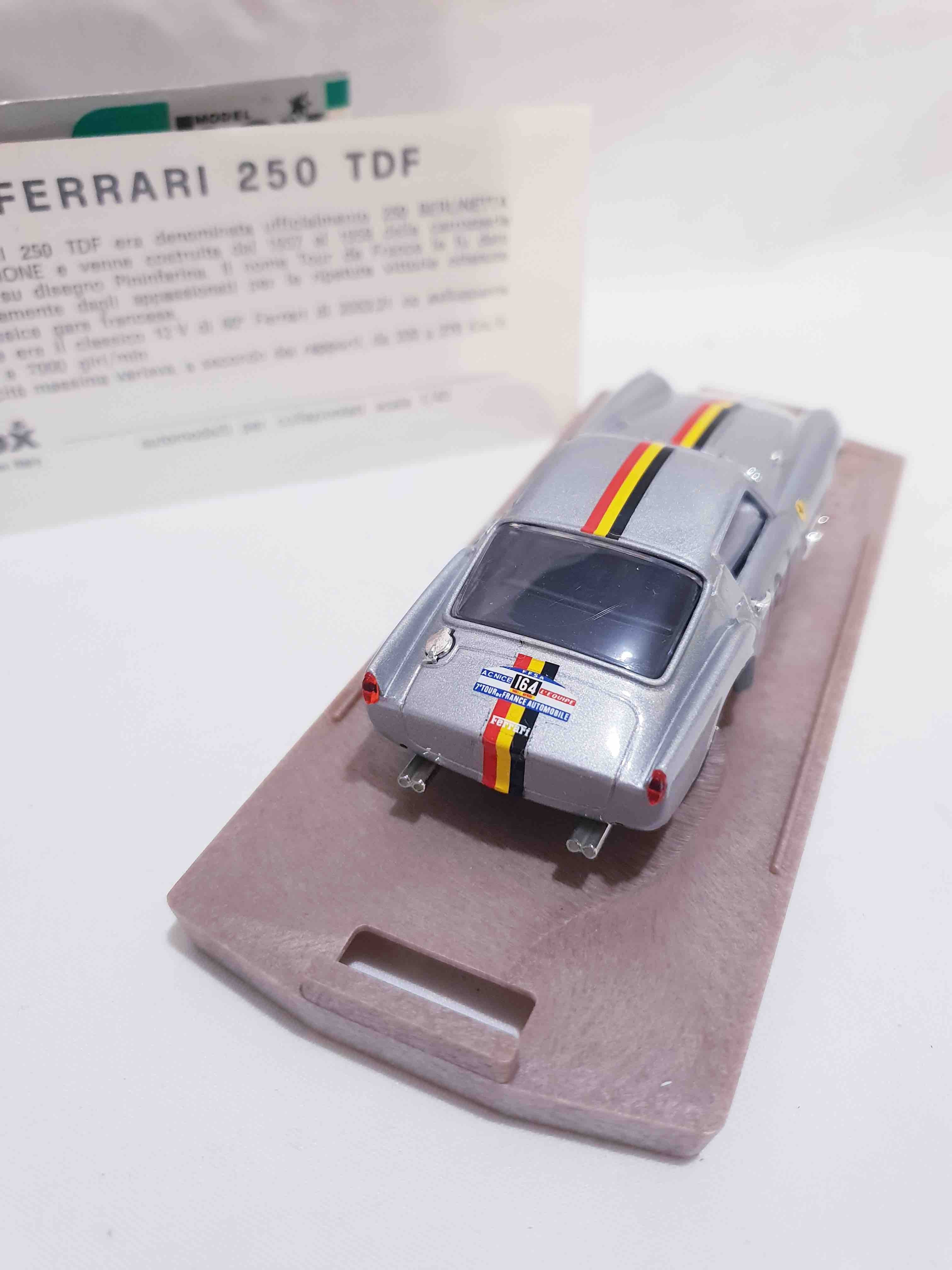 FERRARI 250 TDF 8431 MODEL BOX