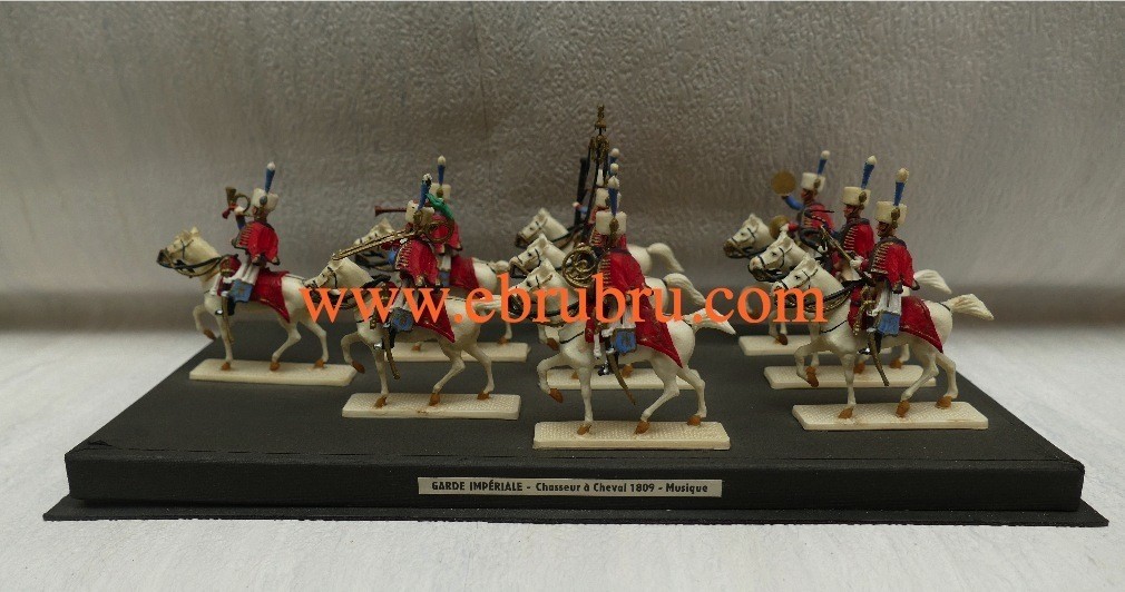 MDM empire 40mm Garde Impériale Chasseur à cheval 1809.Musique