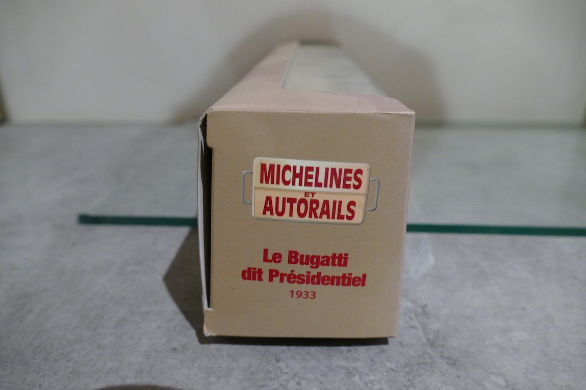 LE BUGATTI dit PRESIDENTIEL 1933 ATLAS MICHELINES ET AUTORAILS