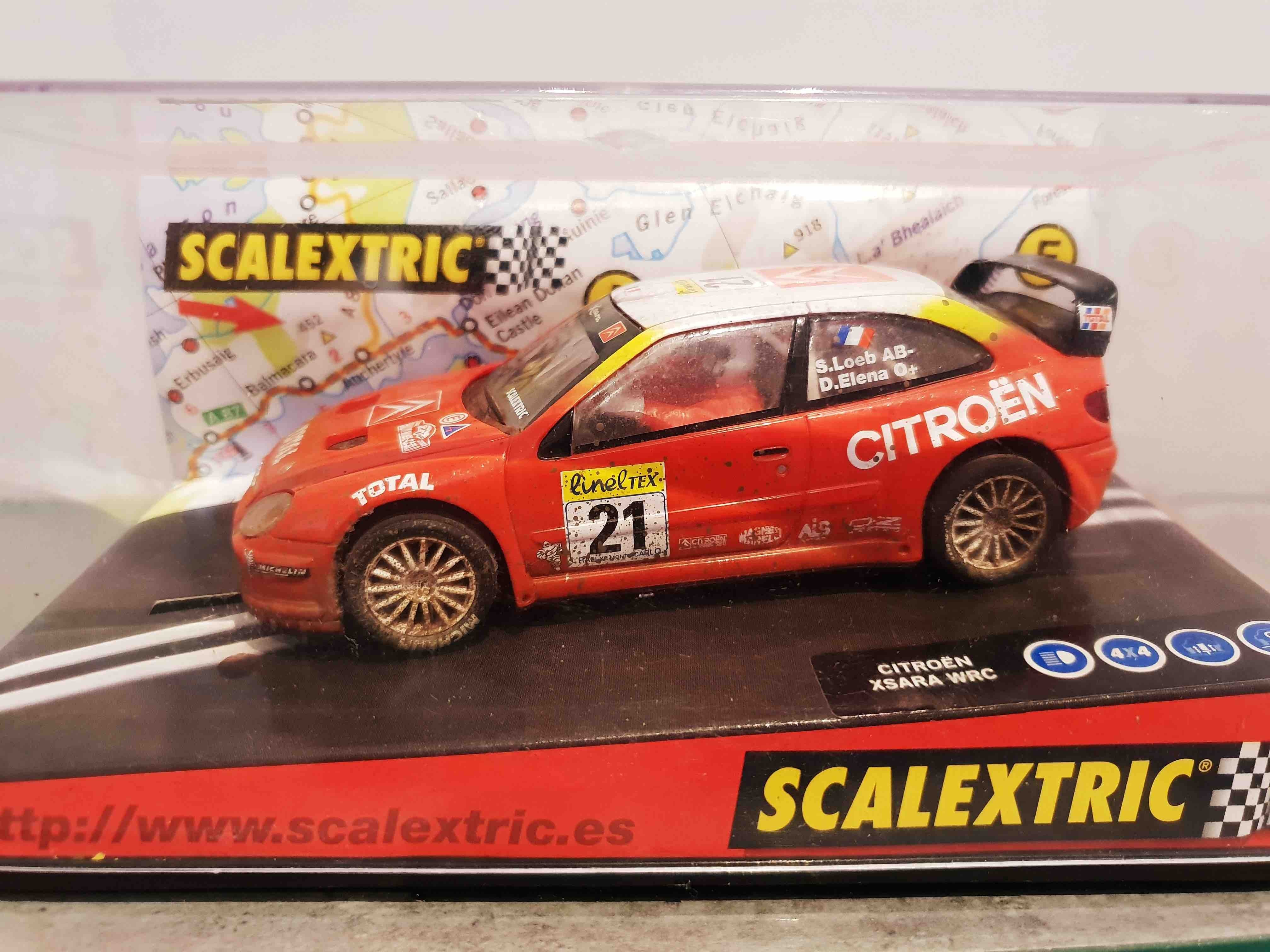 SCALEXTRIC 6104 CITROËN XSARA WRC EFECTO AGUA