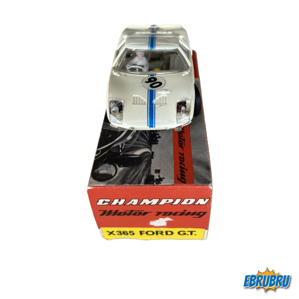 Ford GT40 blanche No90  JOUEF Champion Réf X365