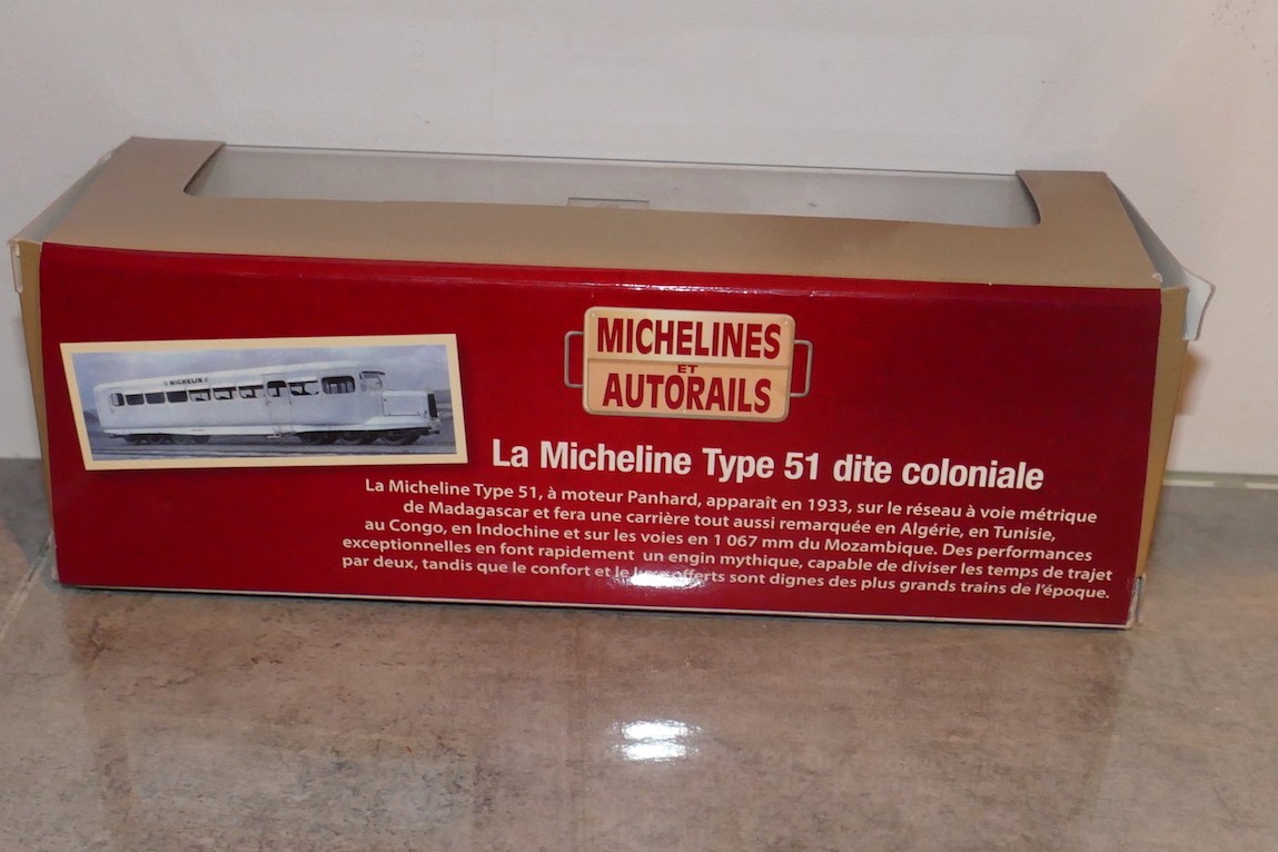 LA MICHELINE TYPE 51 DITE COLONIALE 1933 ATLAS MICHELINES ET AUTORAILS