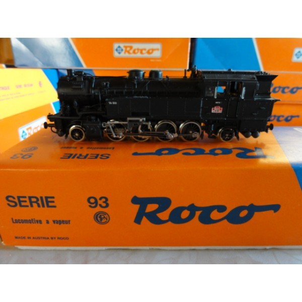 LOCOMOTIVE VAPEUR SÉRIE 93 RÉF 04122B ROCO