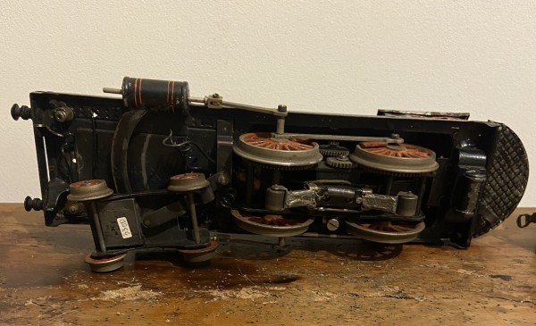 Locomotive Bing 2-2-0 GBN Moteur électrique avec son tender Echelle 0