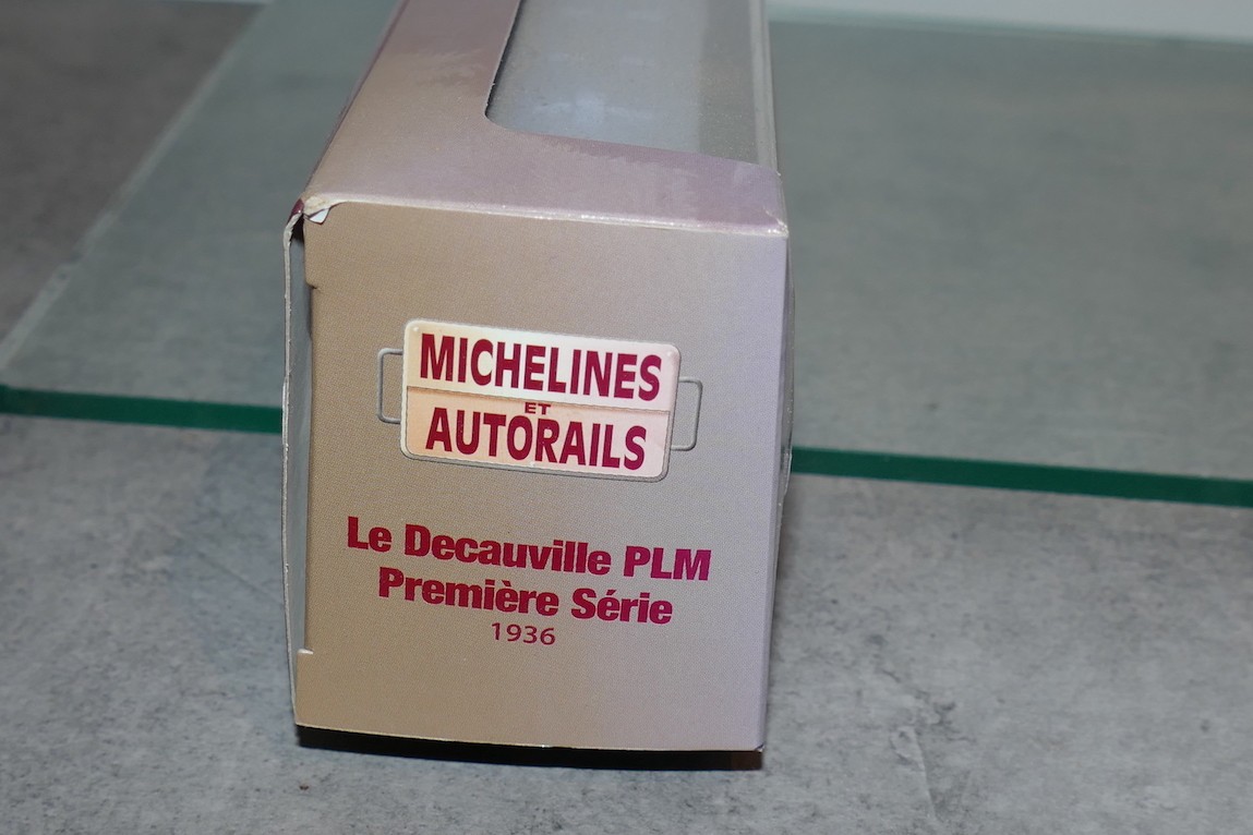 LE DECAUVILLE PLM PREMIERE SERIE 1936 ATLAS MICHELINES ET AUTORAILS