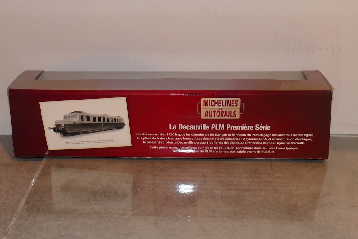 LE DECAUVILLE PLM PREMIERE SERIE 1936 ATLAS MICHELINES ET AUTORAILS