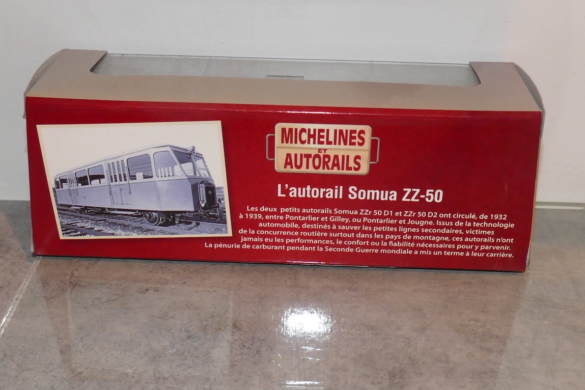 L'AUTORAIL SOMUA ZZ-50  1932 ATLAS MICHELINES ET AUTORAILS