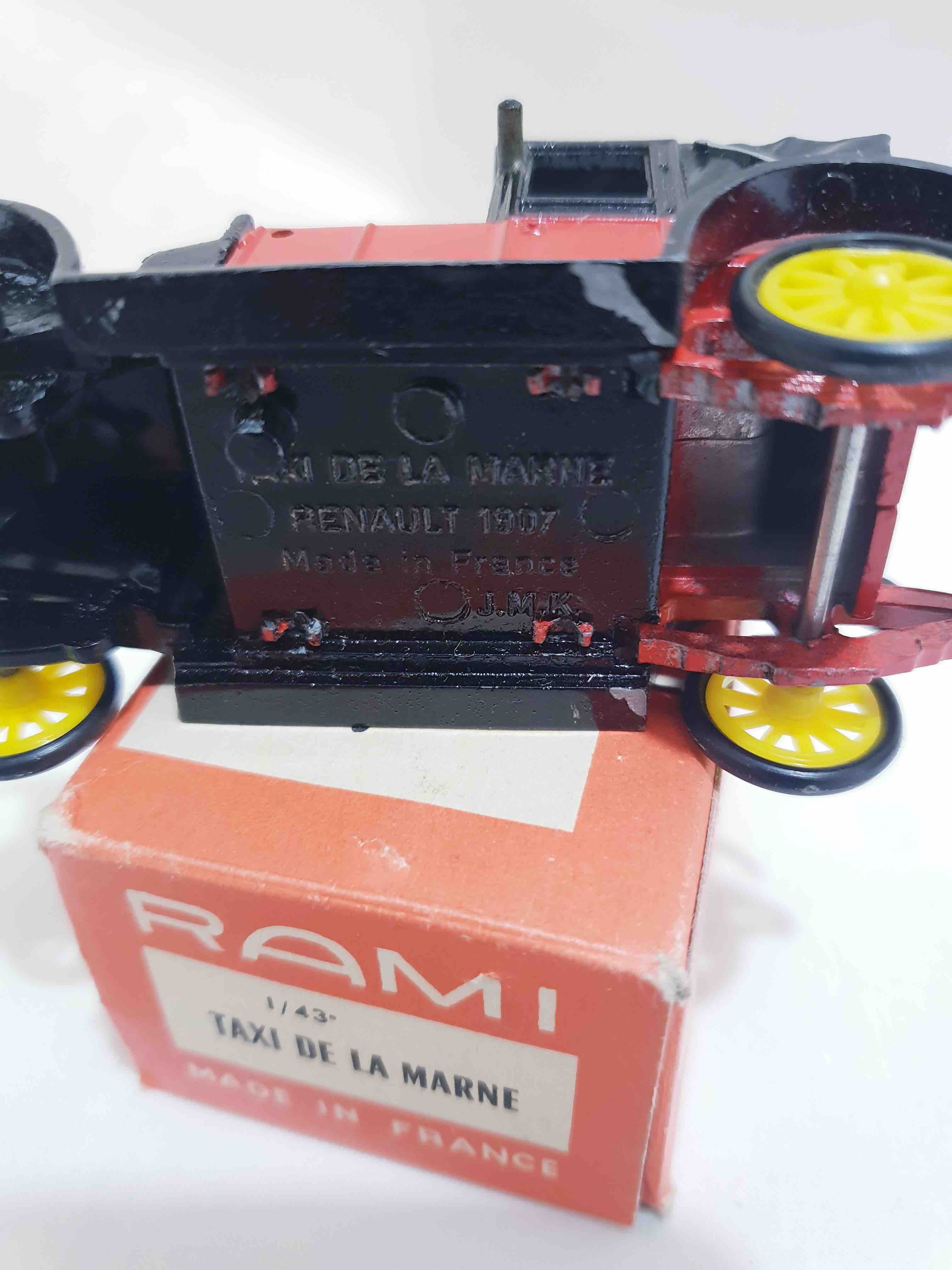 TAXI DE LA MARNE RENAULT 1907 RAMI