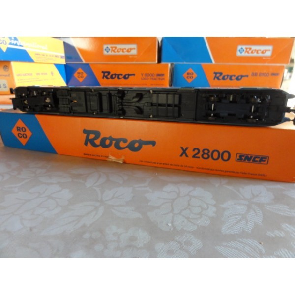 ROCO RÉF 43489 AUTORAIL SNCF X 2800 HO 