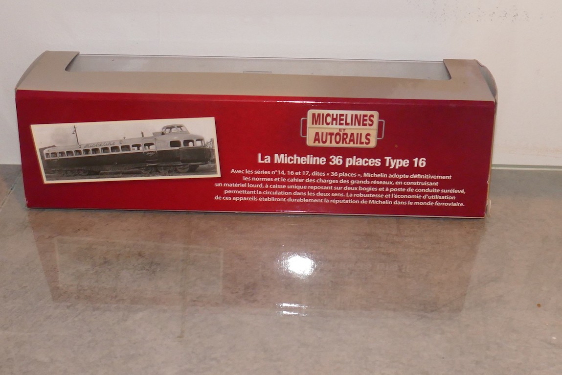 LA MICHELINE 36 PLACES TYPE 16 1933 ATLAS MICHELINES ET AUTORAILS