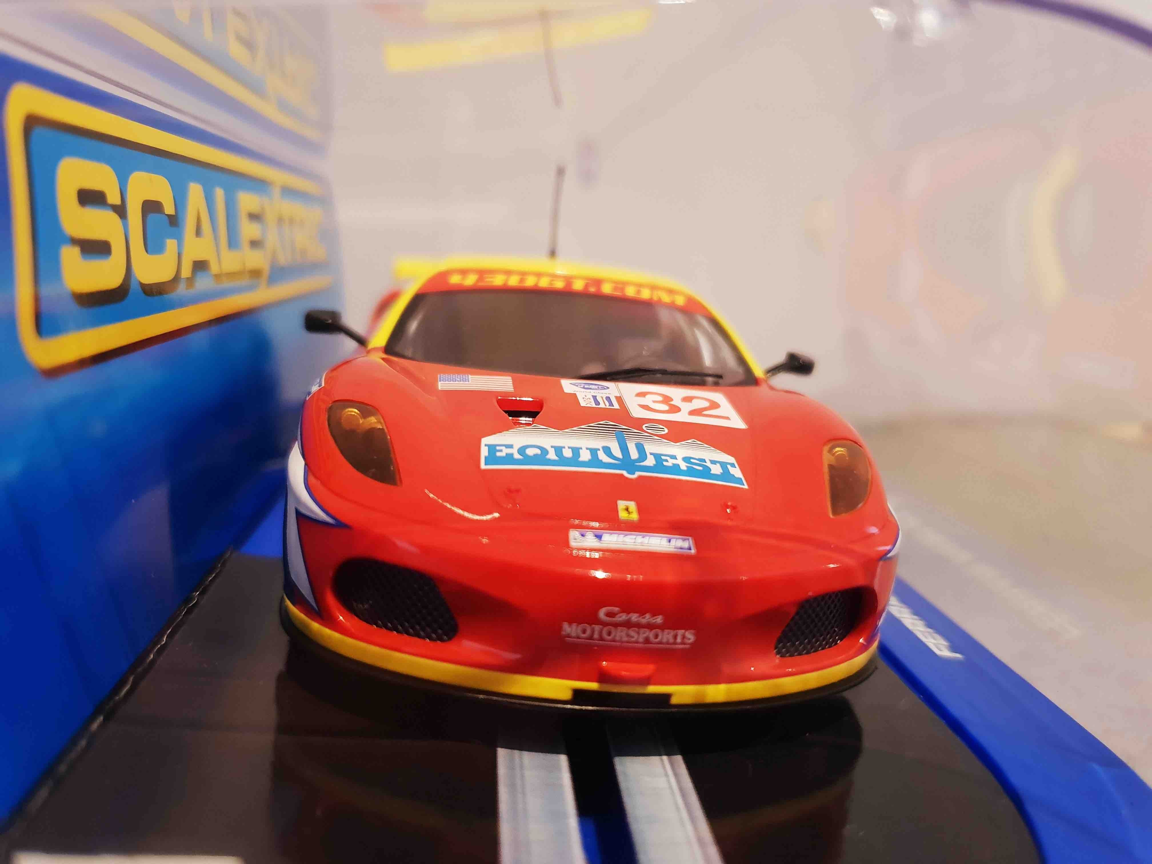 SCALEXTRIC C2902 FERRARI F430 GT2 CORSA MOTORSPORTS