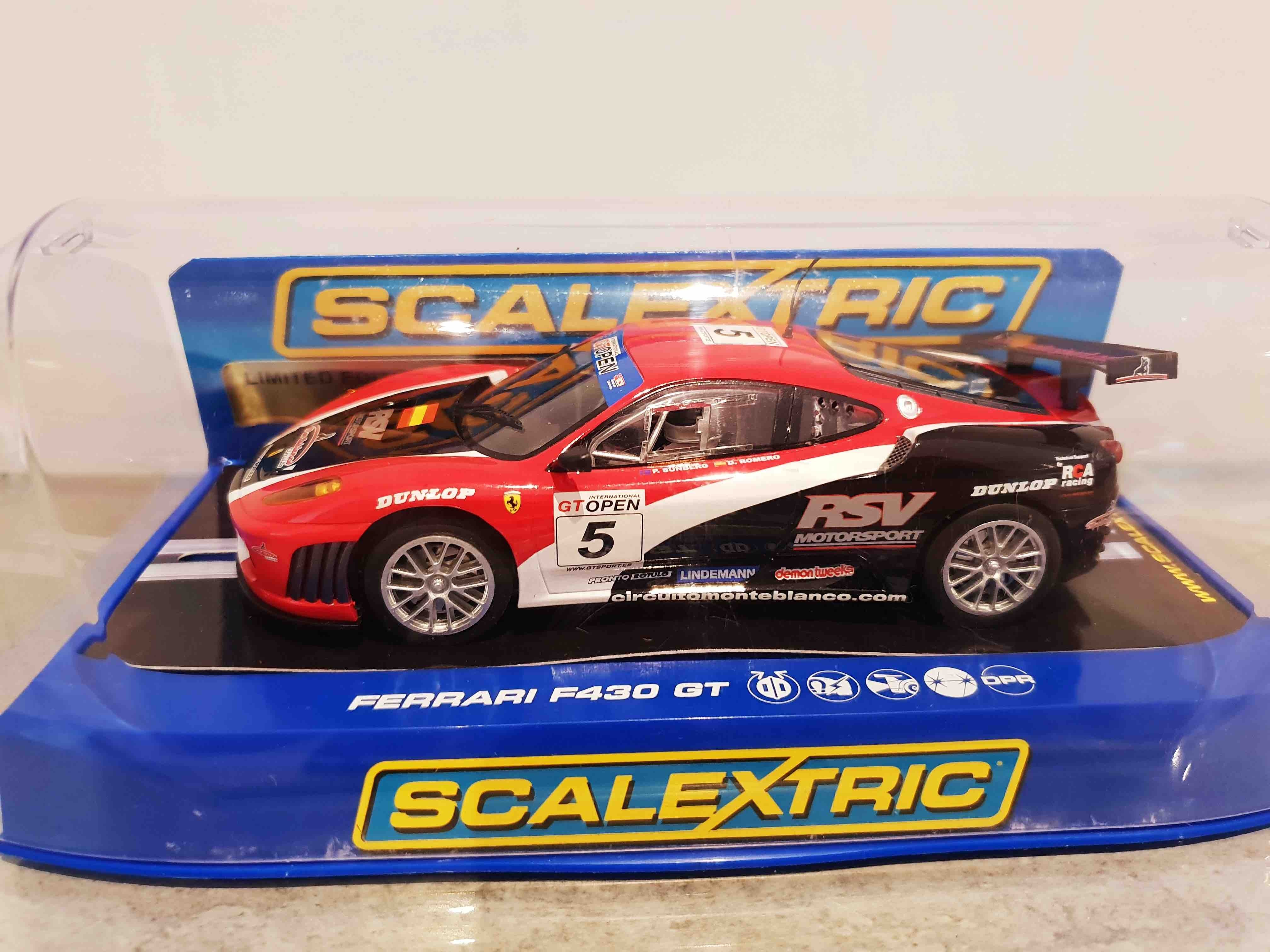 SCALEXTRIC C2938 FERRARI F430 GT RSV MOTORSPORTS