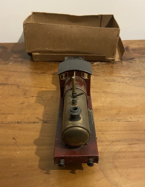 Locomotive vapeur vive Midland Railway 0-2-0 et tendeur M.R