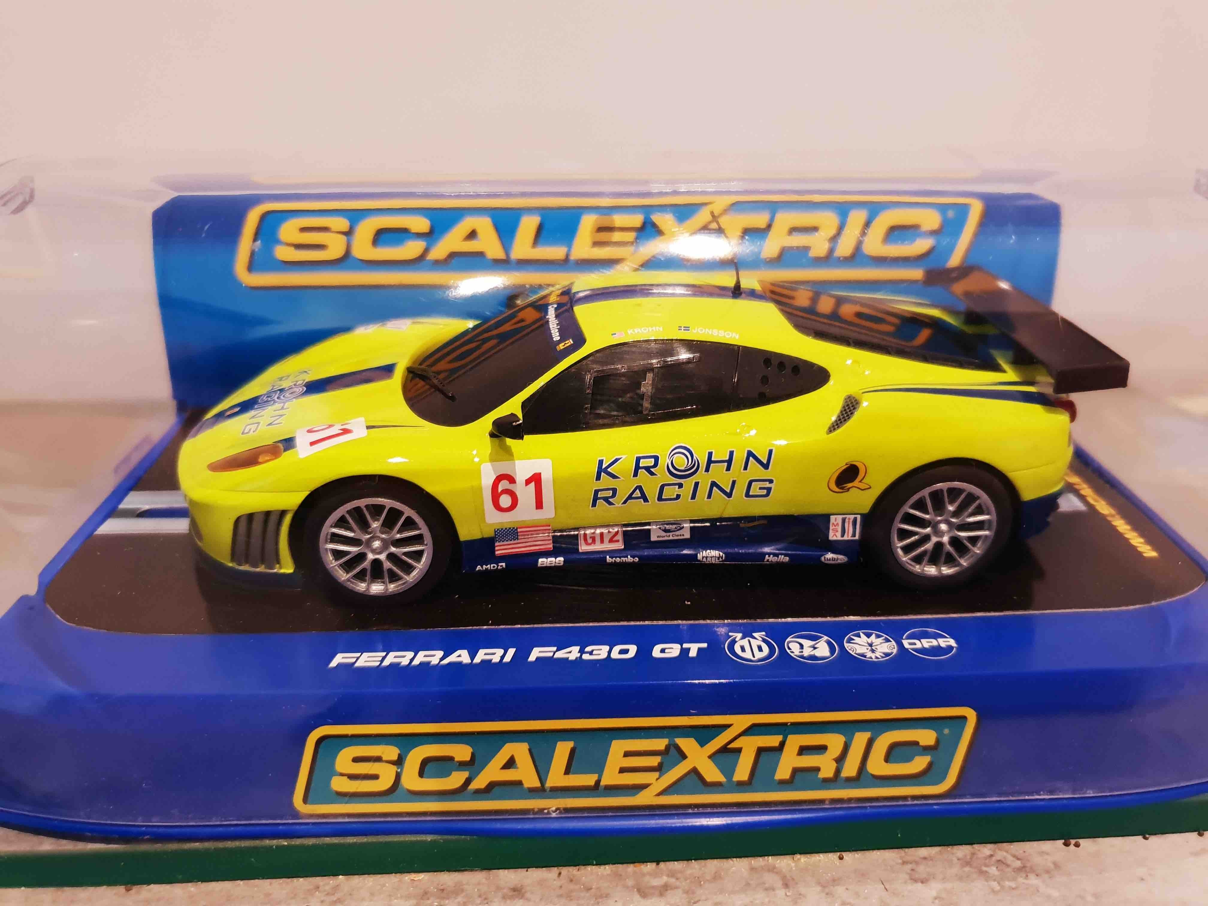 SCALEXTRIC C3080 FERRARI F430 GT2 KROHN RACING