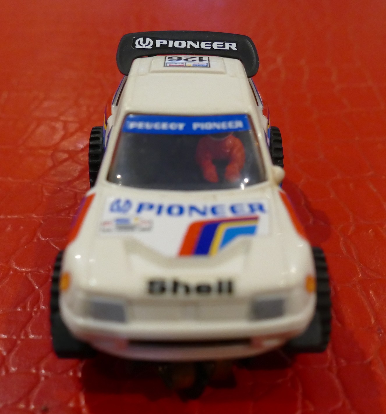 PEUGEOT 205 TURBO 16 SCALEXTRIC EXIN STS RÉF 2206