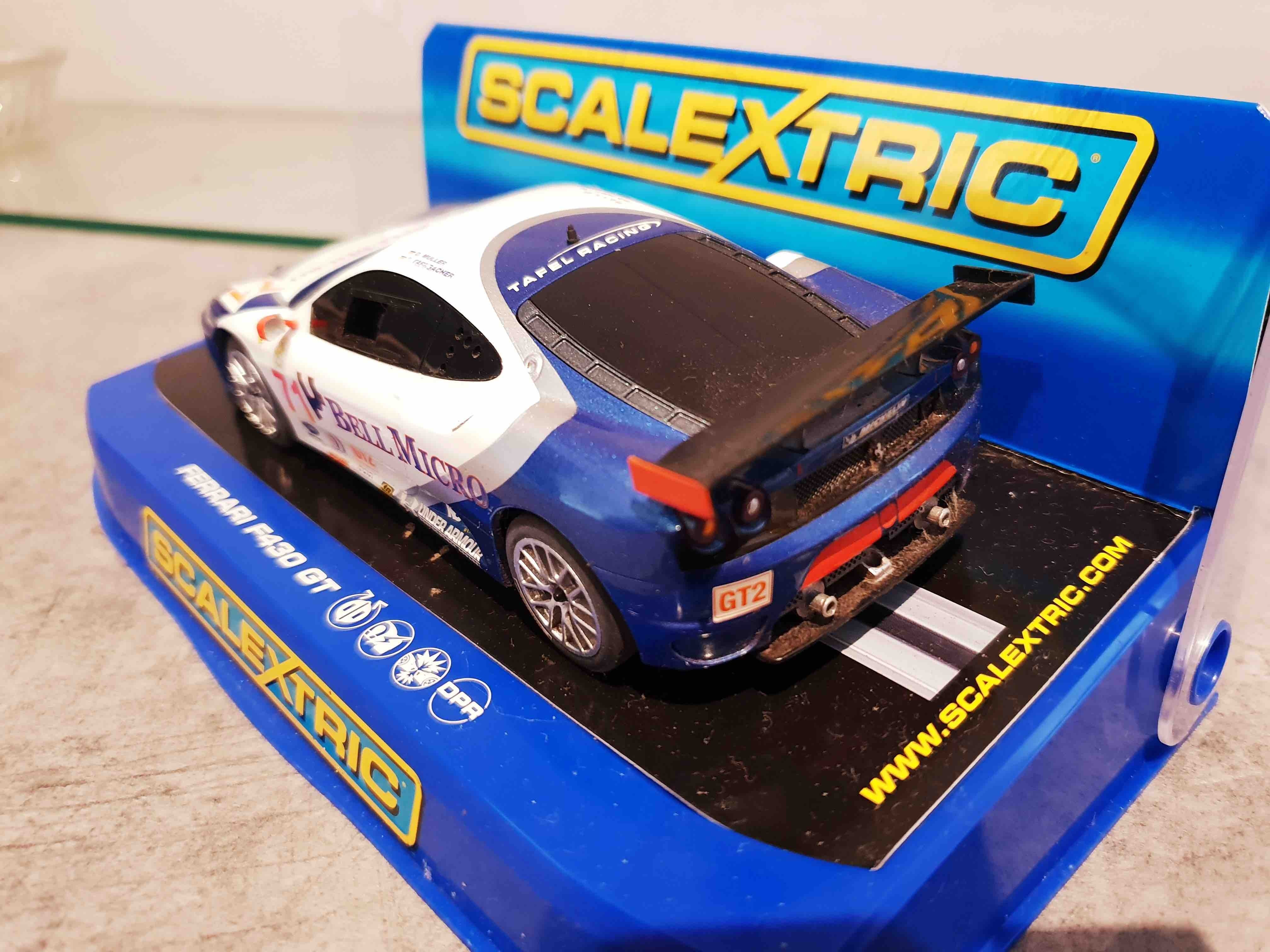 SCALEXTRIC C3007 FERRARI F430 GT2 TAFEL RACING