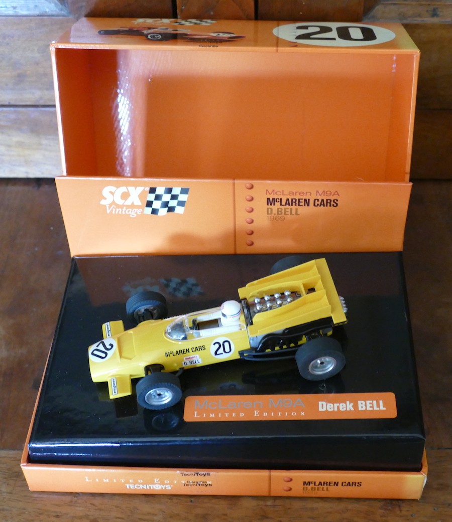 McLaren M9A SCX VINTAGE D.BELL 1969 SCALEXTRIC 62050