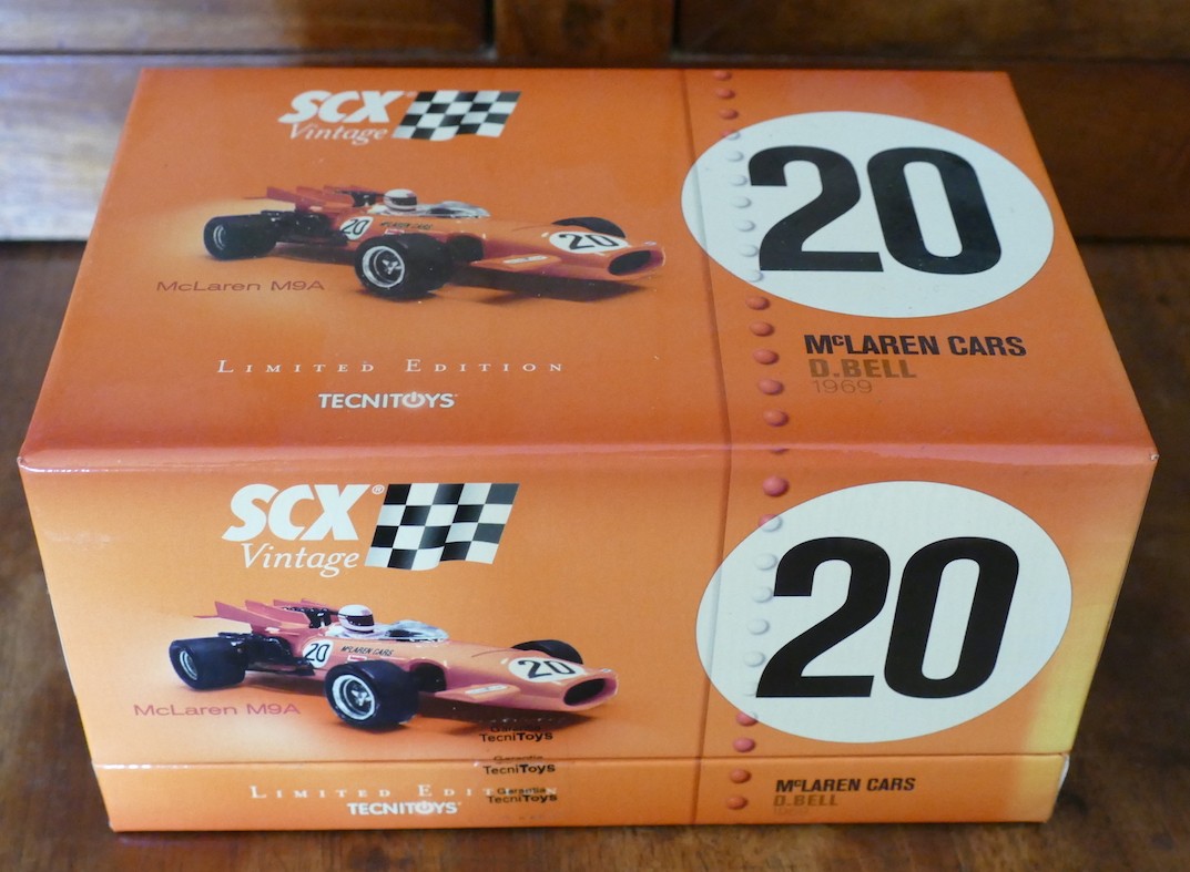 McLaren M9A SCX VINTAGE D.BELL 1969 SCALEXTRIC 62050