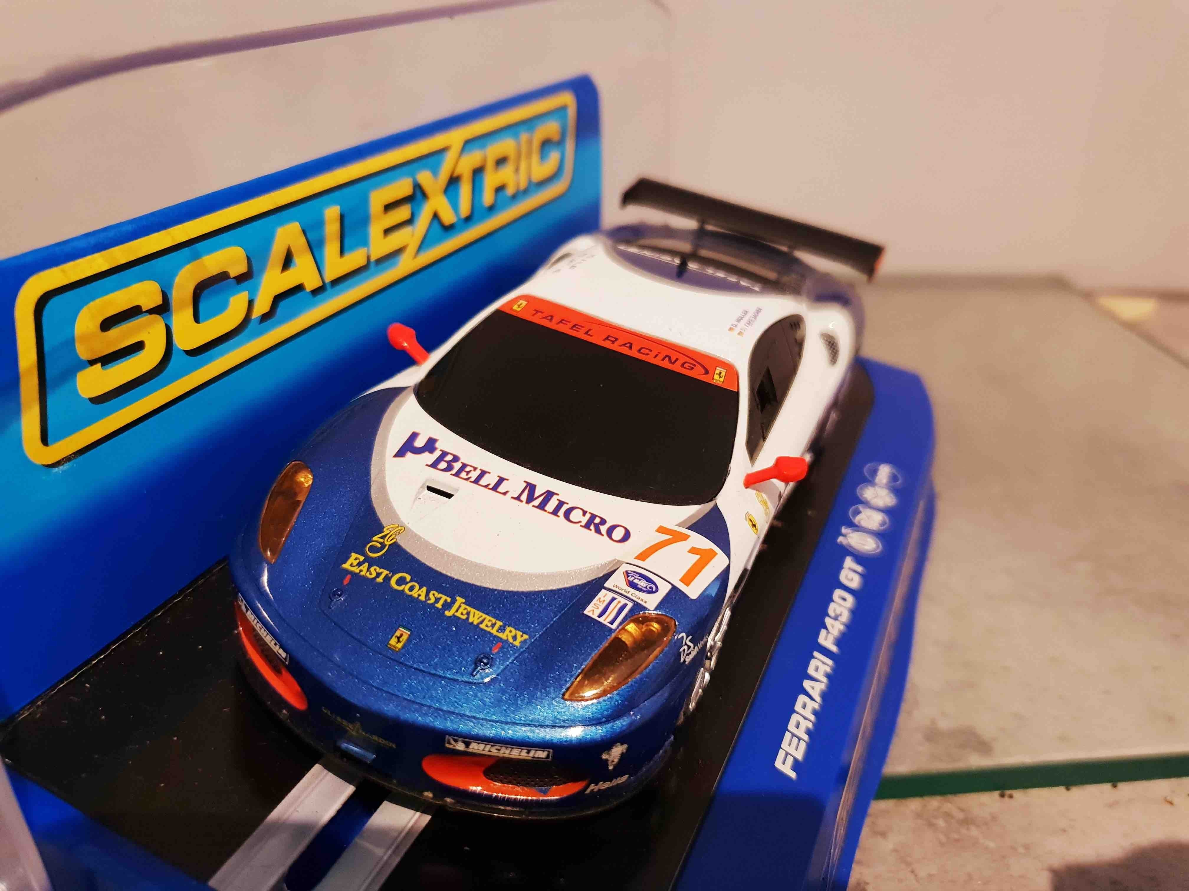 SCALEXTRIC C3007 FERRARI F430 GT2 TAFEL RACING