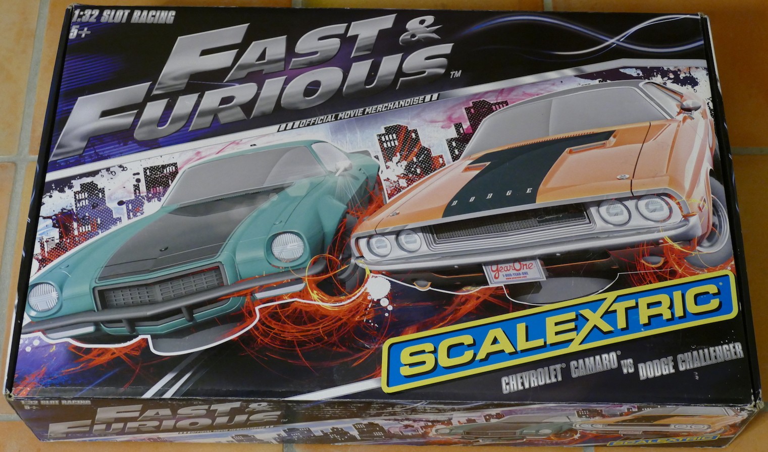 SCALEXTRIC SET FAST & FURIOUS REF C 1309