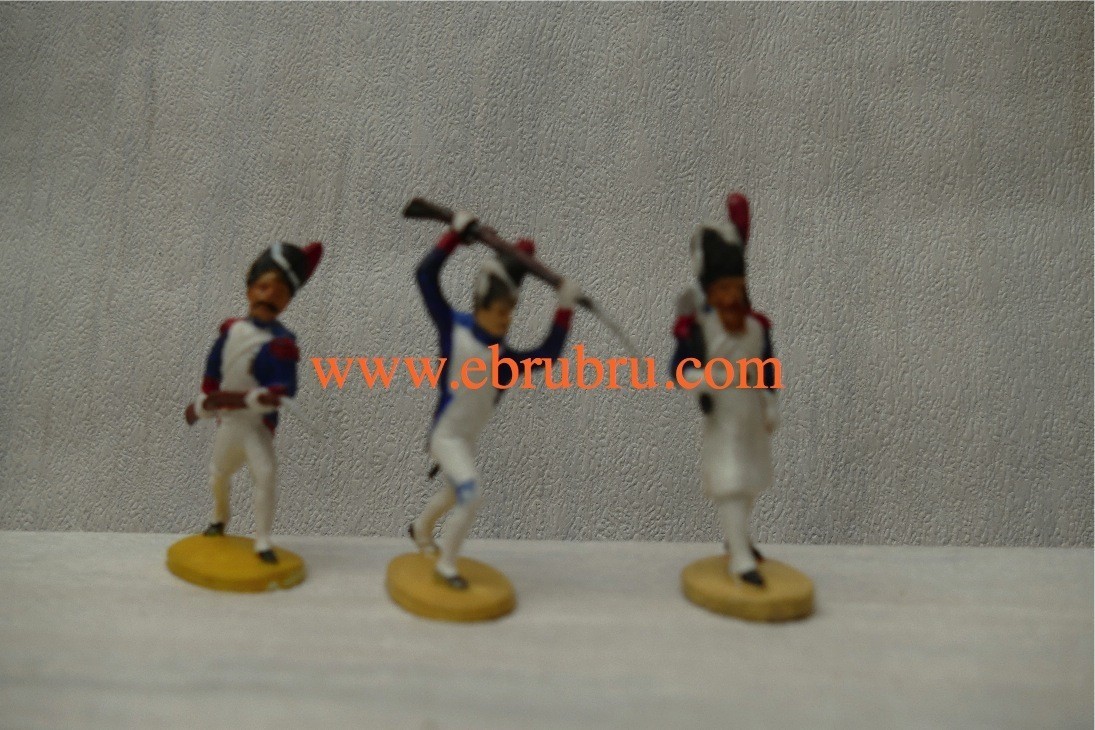 3 C SOLDATS GRENADIER EMPIRE JIM