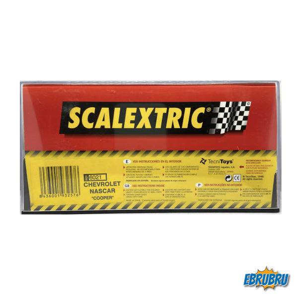 Chevrolet Nascar Cooper SCALEXTRIC 6021