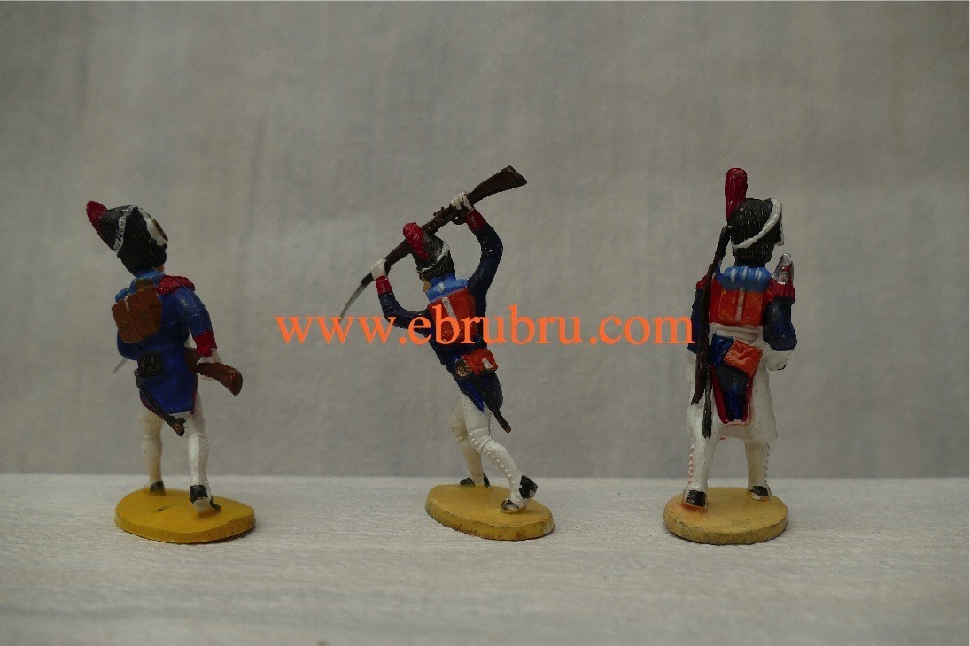 3 C SOLDATS GRENADIER EMPIRE JIM