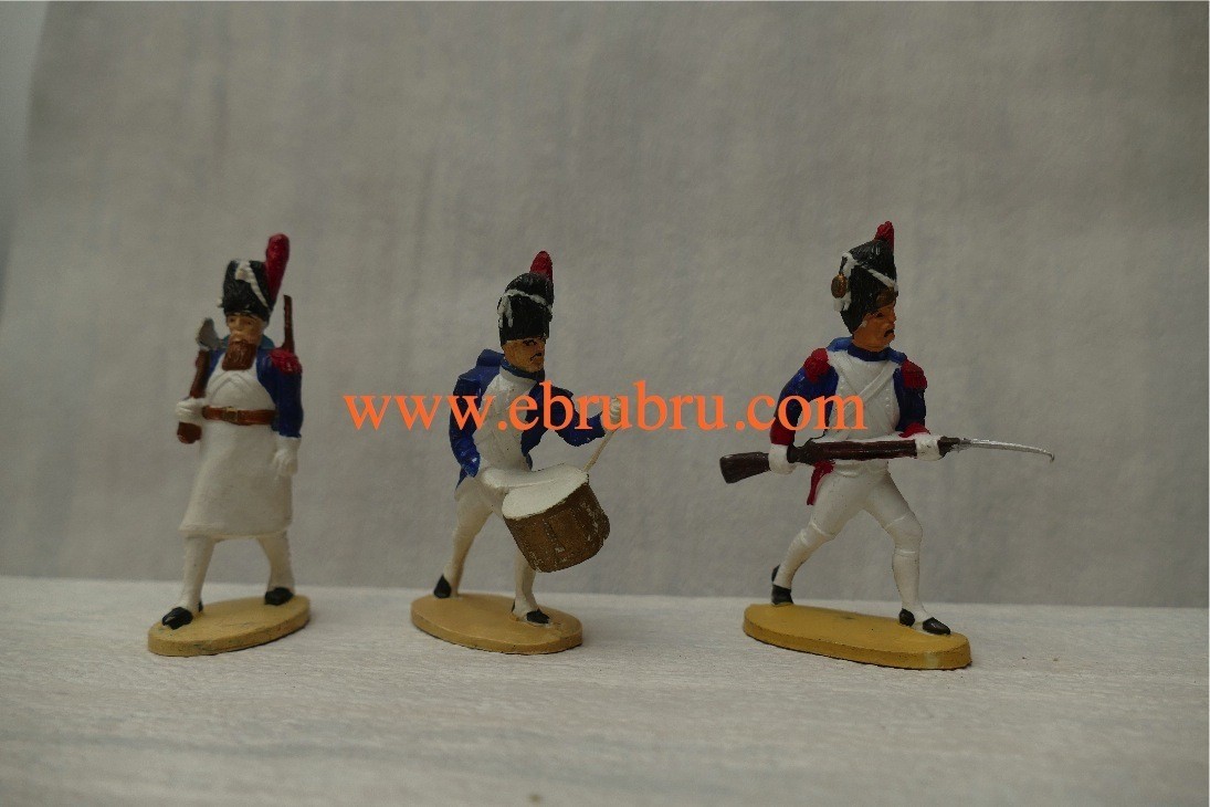 3 B SOLDATS GRENADIER EMPIRE JIM