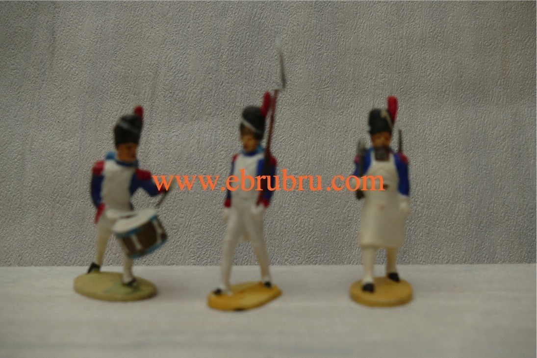 3 SOLDATS GRENADIER EMPIRE JIM