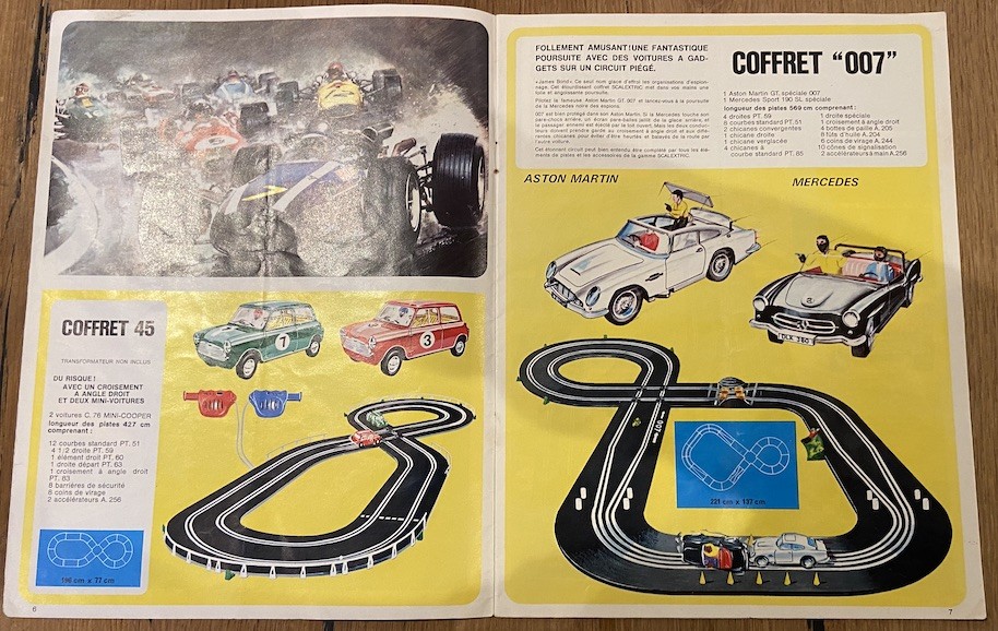 Catalogue Scalextric édition 10 de 1967-1968