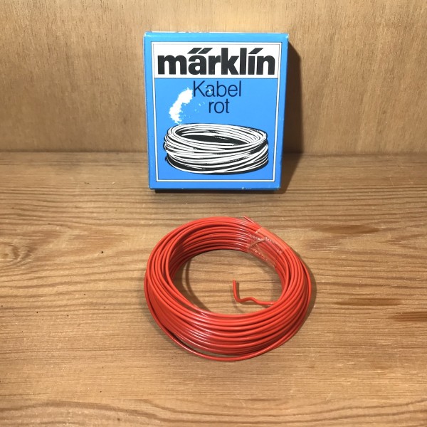 Fil de câblage rouge MARKLIN 7105