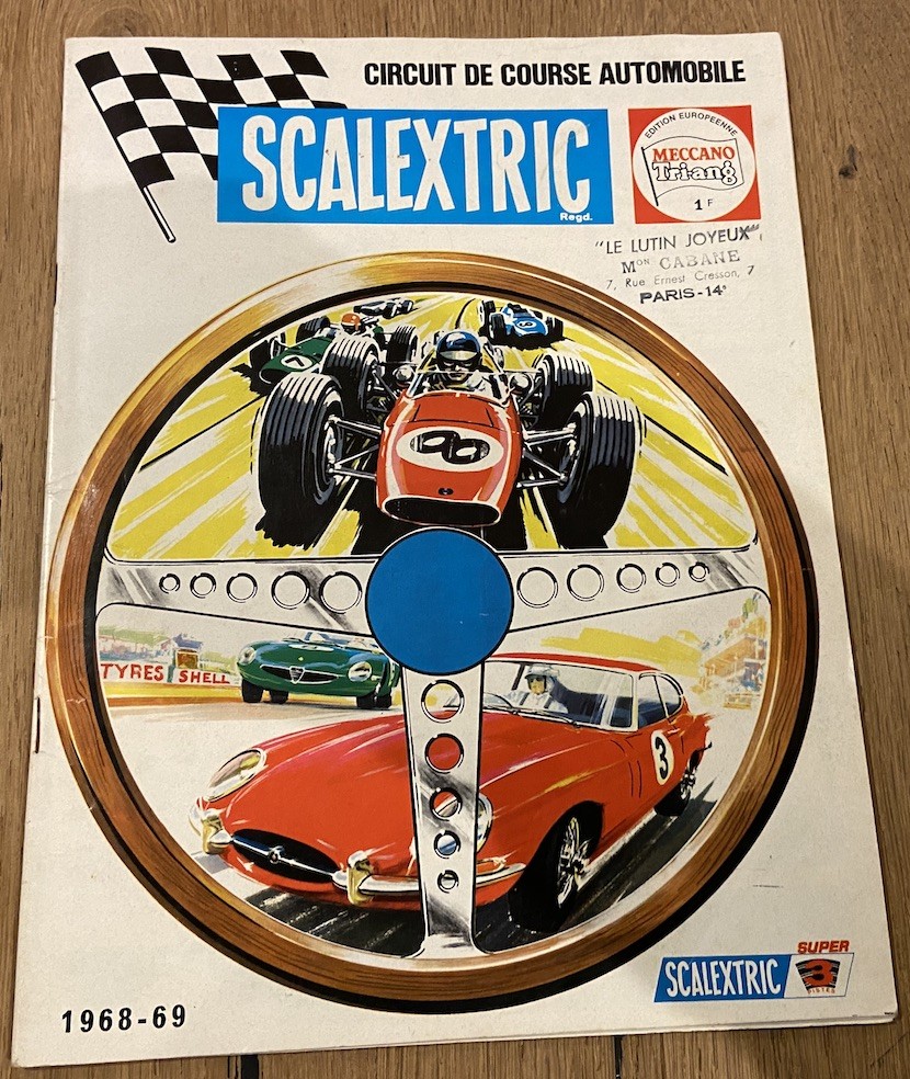 Catalogue Scalextric édition 11 de 1968-69