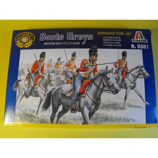 SOLDATS ITALERI BRITISH HEAVY CAVALRY