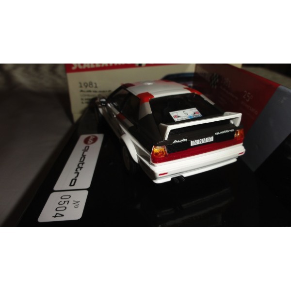 AUDI QUATTRO LOMBARD RAC RALLY 1981 SCALEXTRIC RÉF 6223