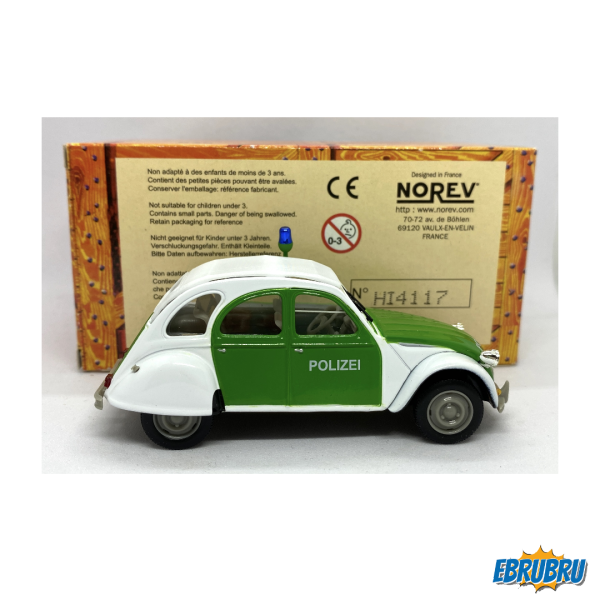 2cv 6  Polizei 1986 NOREV