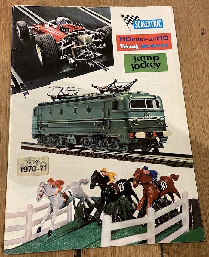 Catalogue Scalextric édition 12  de 1970-71