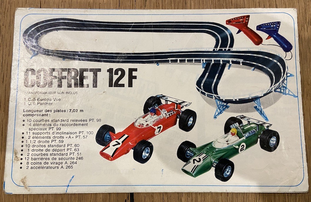 Dépliant 1969 Scalextric